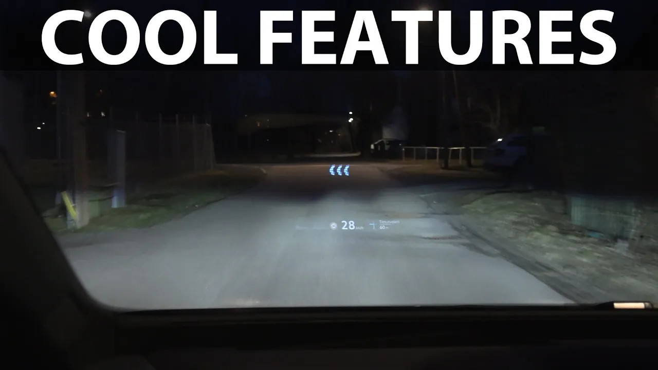 VW ID3 Augmented Reality & Travel Assist demo
