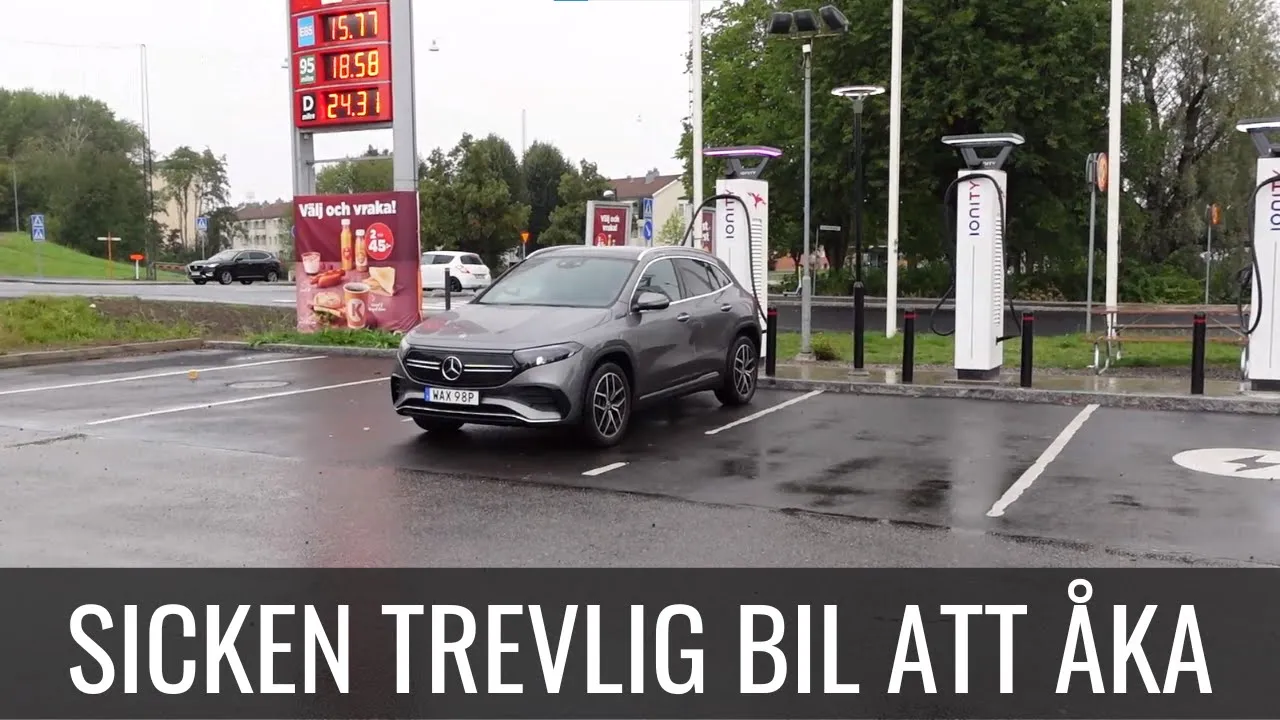 (Nästan) 100 mil i en Mercedes EQA 350 4MATIC | Elbilsmagasinet