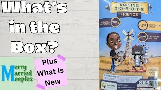 Raising Robots: Friends Expansion - Unboxing and How to Play