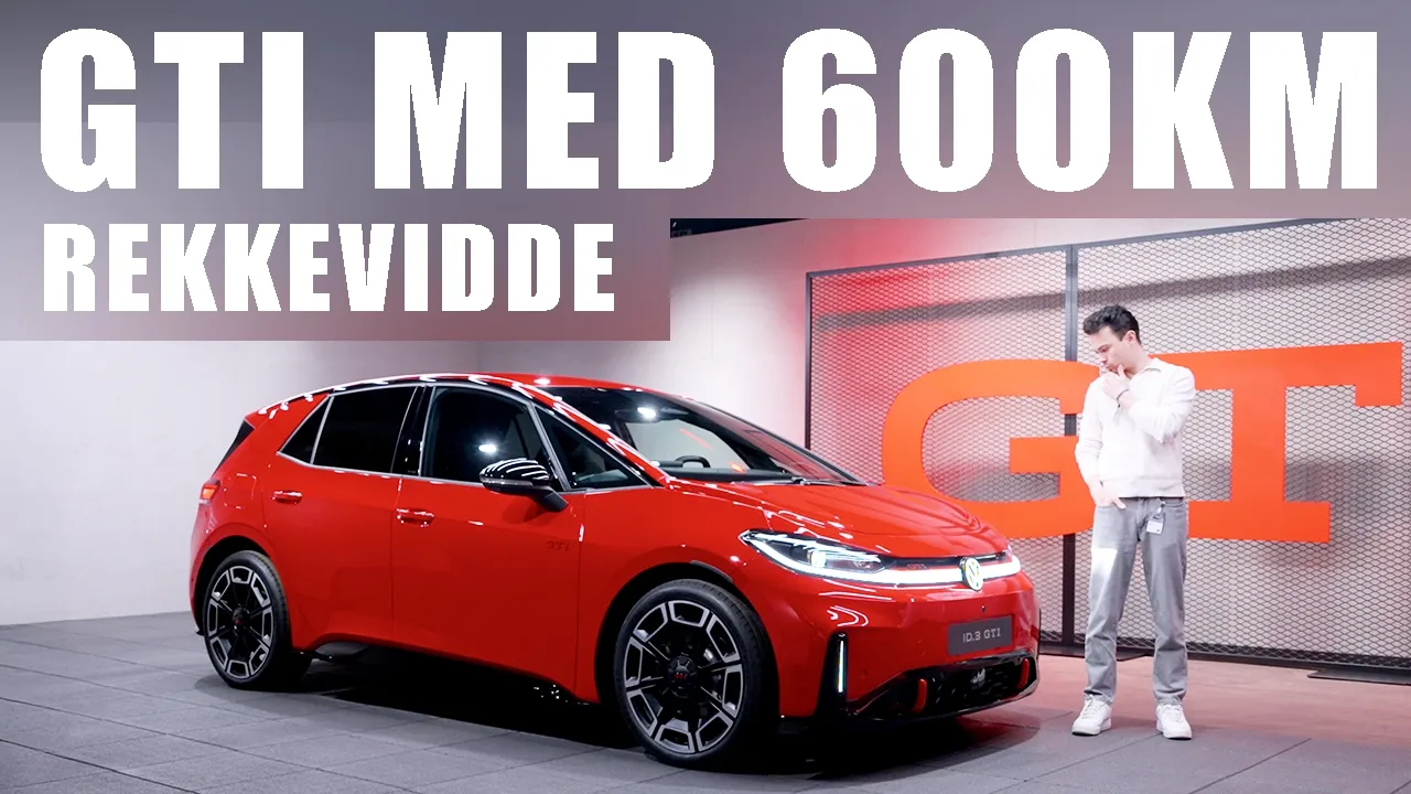 DETTE ER NYE Volkswagen ID.3 GTI | NYTT INTERIØR, NYTT INFOTAINMENT, 326HK ++++
