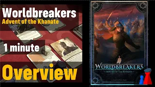 Worldbreakers: Advent of the Khanate -1 minute Overview - Peaky Boardgamer