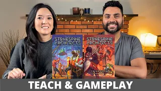 Stonespine Architects + Invasion Expansion - Teach & Playthrough