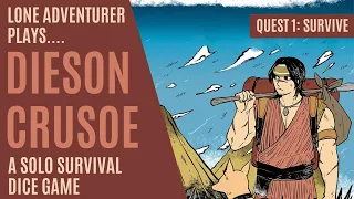 Dieson Crusoe | A solo island survival dice game - Quest 1