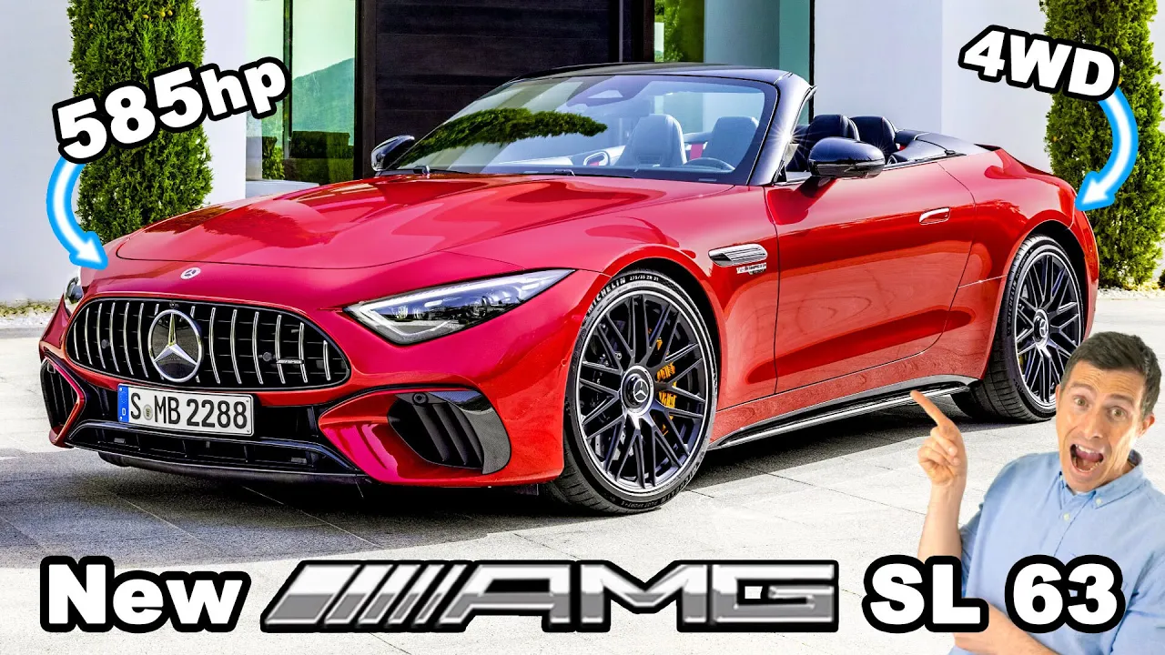 ALL-NEW Mercedes-AMG SL 63 revealed... What YOU need to know!