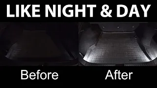 Tesla Model S interior light upgrade