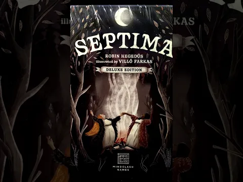 Septima Deluxe Edition - Creative Mail Opening #unboxing #septima #kickstarter #mindclashgames