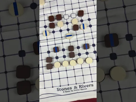 Stones & Rivers! #boardgames #games #gamenight #chess #2playergame #couples