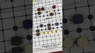 Stones & Rivers! #boardgames #games #gamenight #chess #2playergame #couples