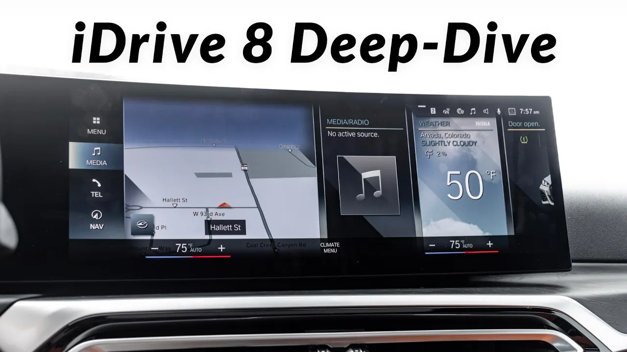 BMW iDrive 8 Infotainment Deep-Dive in the Electric i4 M50