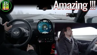 Mini Cooper E Top Speed Test 🚀 160 km/h (99mph) Consumption & Range Reality (36.6 kWh)