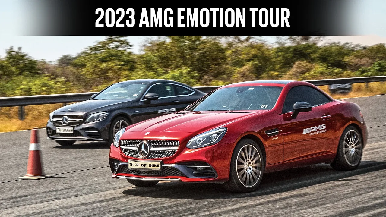 2023 Mercedes-AMG Emotion Tour - AMGs let loose on track | BRANDED CONTENT | Autocar India