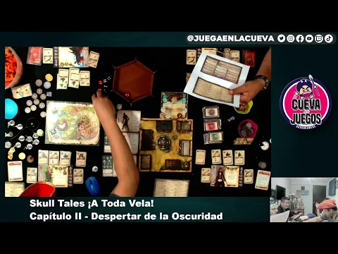 Jugando Skull Tales ¡A Toda Vela! Campaña Sombras del Caribe - Cap 2 - Despertar de la Oscuridad 02
