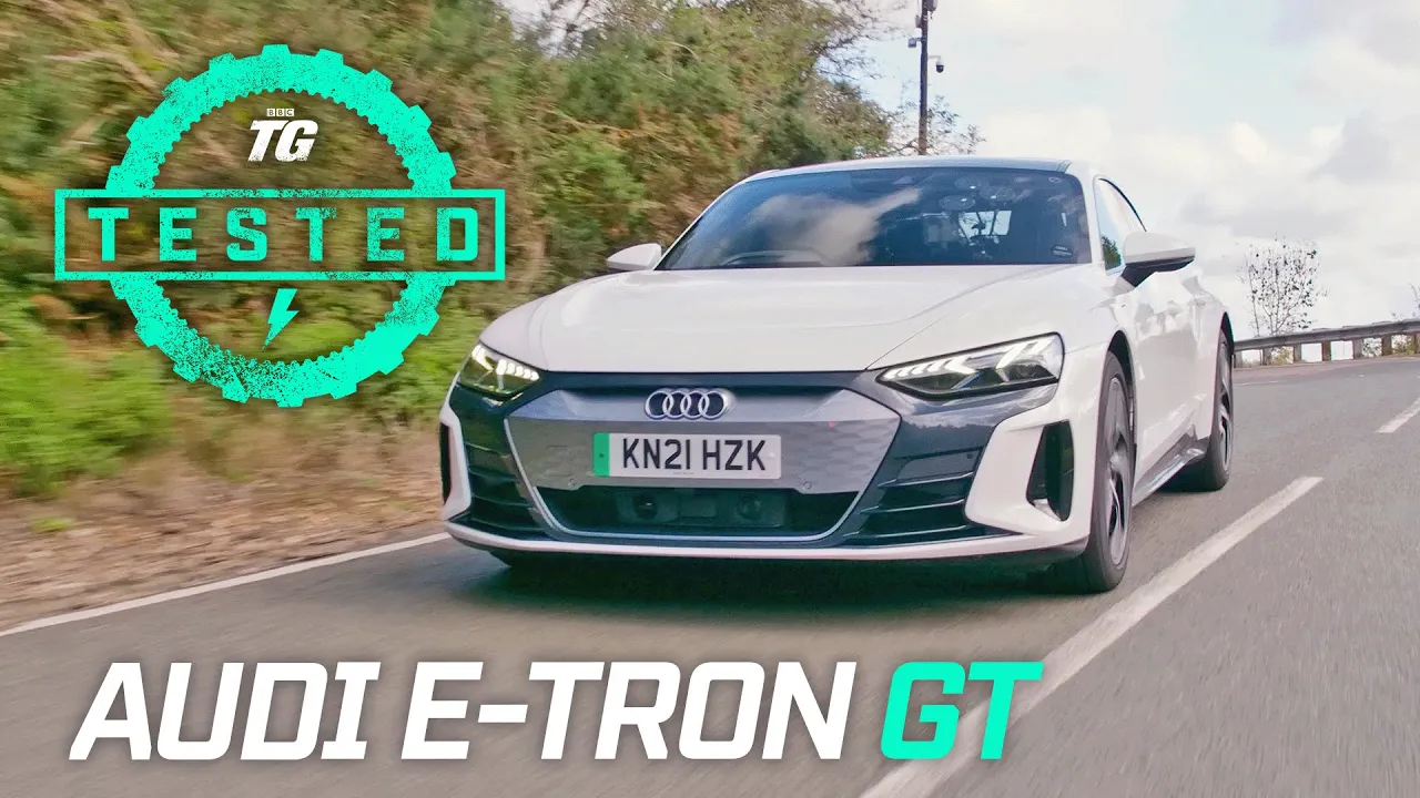 Audi e-tron GT Review: 0-60mph, ¼ Mile, Tech, Ride, Handling | Top Gear Tested