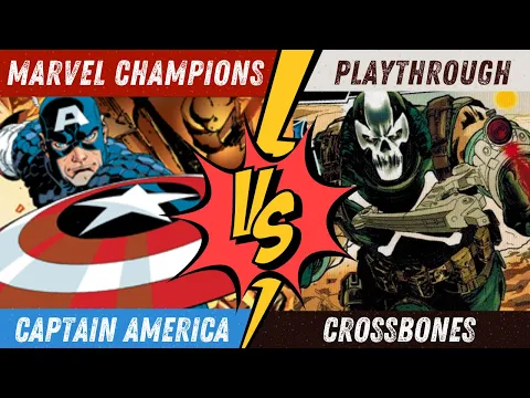 Captain America Vs Crossbones | Deck by @DecksFactory | Marvel Champions Playthrough