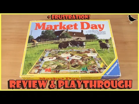 Market Day Board Game Review & Full Playthrough! | Board Game Night