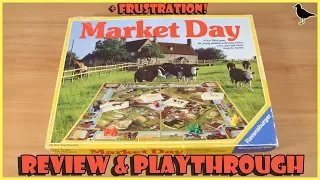 Market Day Board Game Review & Full Playthrough! | Board Game Night