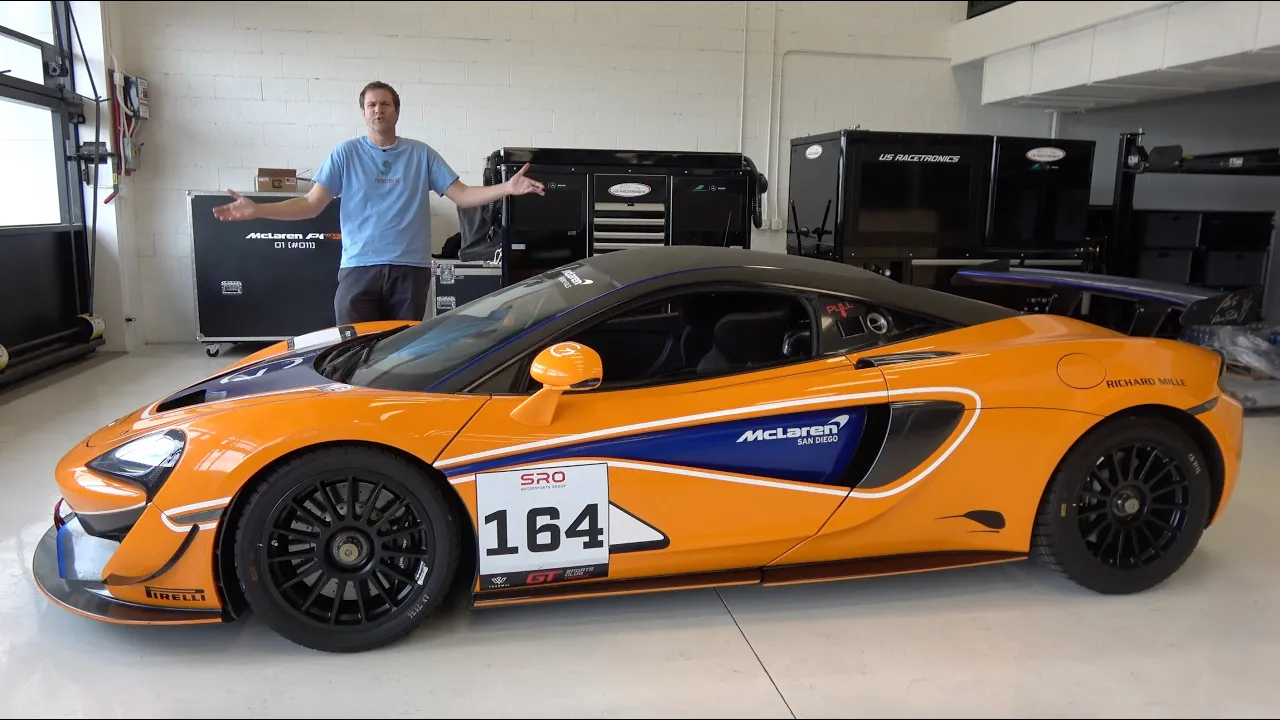 The McLaren 570S GT4 Is a $200,000 Race Car You Can Buy From a Dealer