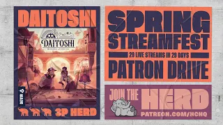 Daitoshi - 3p Teaching, Play-through, & Roundtable Discussion by Heavy Cardboard