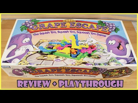 The Grape Escape Board Game Review & Playthrough! | Board Game Night