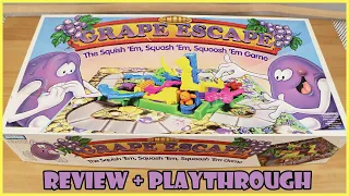 The Grape Escape Board Game Review & Playthrough! | Board Game Night