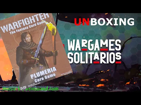 Warfighter. The Fantasy Card Game. Unboxing.