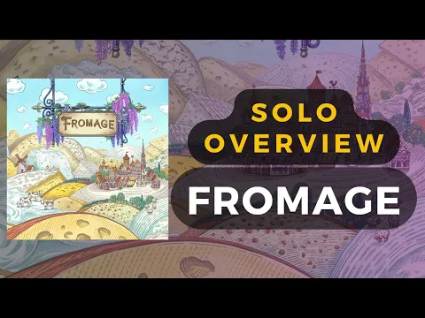Fromage Board Game Solo Mode Overview | DaniCha