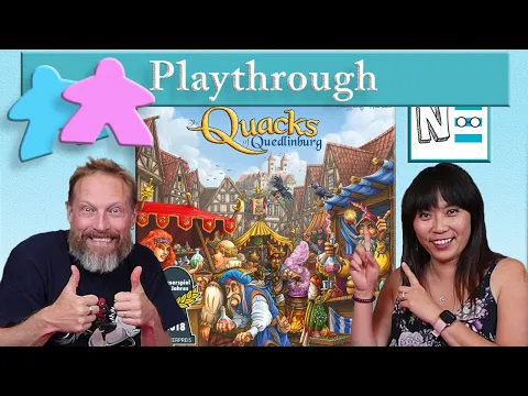 THE QUACKS OF QUEDLINBURG - Board Game Playthrough (& Teach)