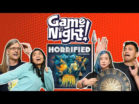 Horrified: Greek Monsters - GameNight! Se11 Ep24  - How to Play and Playthrough