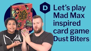 Mad Max: Fury Road the card game. Finally. | Let's play Dust Biters - board game playthrough