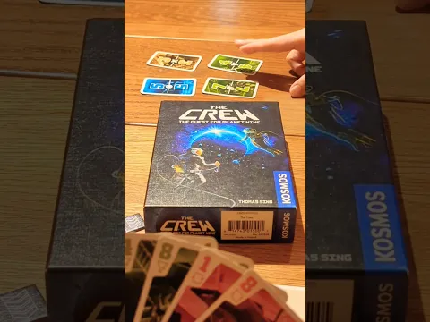 The Crew: The Quest for Planet Nine #boardgames #boardgamelife #boardgamegeek #星際探險隊 #第九行星任務
