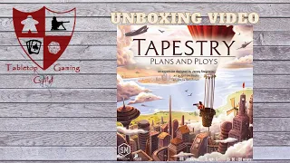 Tapestry: Plans and Ploys Board Game Unboxing