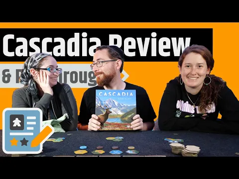 Cascadia Review & Playthrough - Antisocial Birds But Foxes & Elk Are Friends