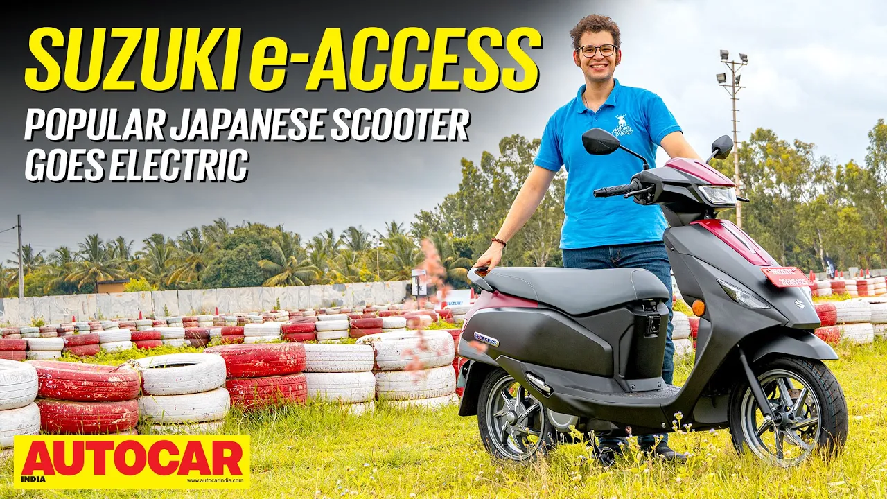 Suzuki e-Access review - Practical, well-engineered Japanese EV | First Ride | Autocar India
