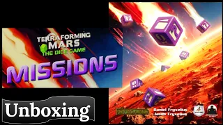 Terraforming Mars: The Dice Game – Missions: Unboxing