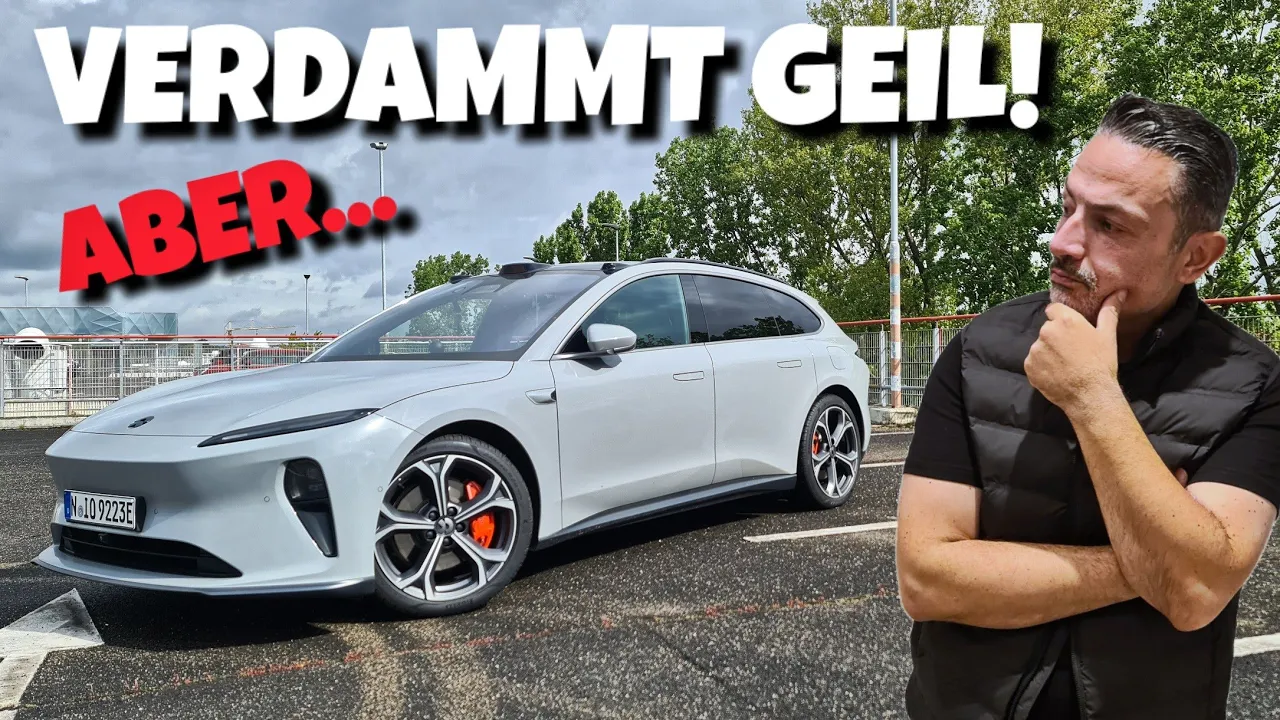 Nio ET5 Touring Megatest. Elektro Kombi mit Power zum verlieben! #automobile