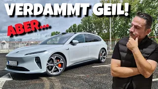 Nio ET5 Touring Megatest. Elektro Kombi mit Power zum verlieben! #automobile