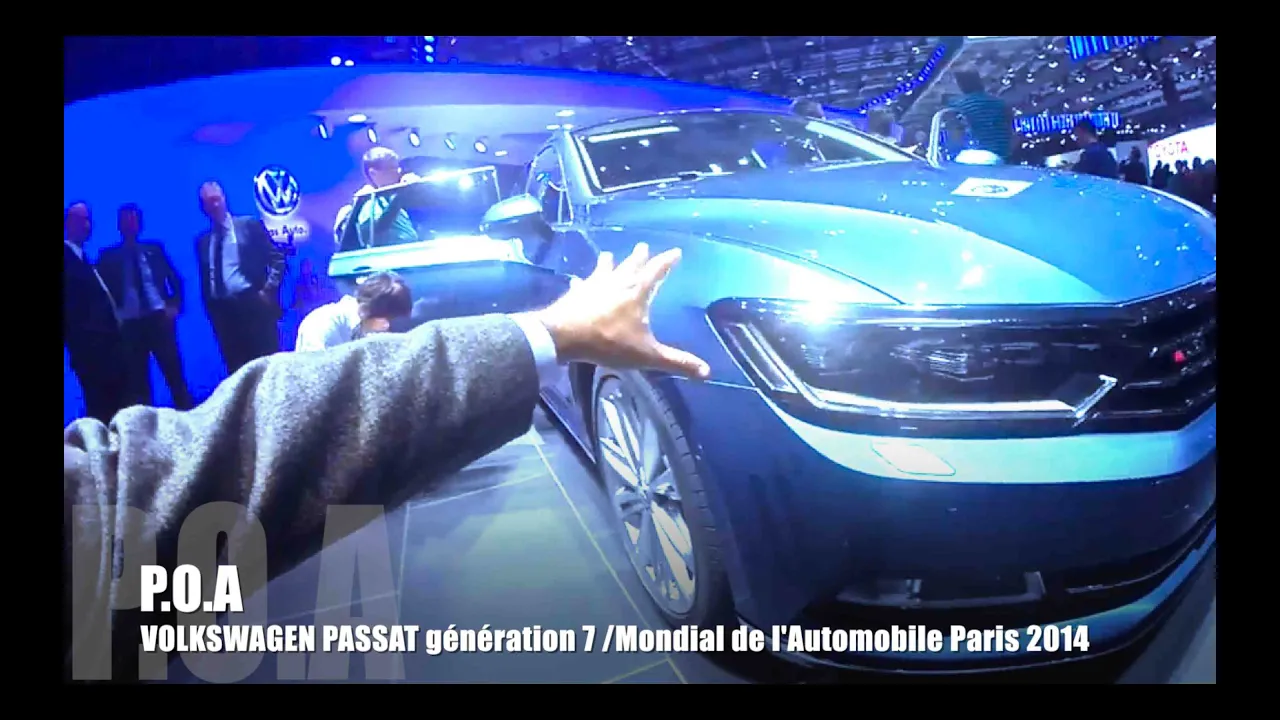 Volkswagen Passat génération 7 - Mondial de l'Automobile 2014