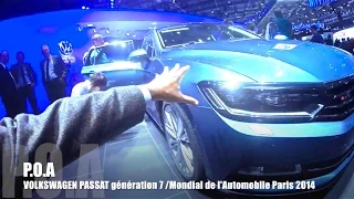 Volkswagen Passat génération 7 - Mondial de l'Automobile 2014