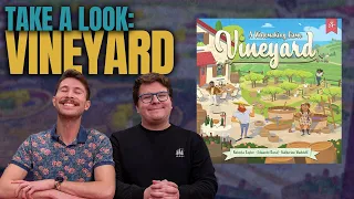 Vineyard: A Winemaking Game | Shared Worker Placement Game of Friendship | Kickstarter Preview