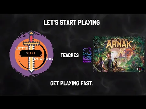 Lost Ruins of Arnak - How to play - Board game Arena (BGA) teach
