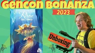 Revive: Call of The Abyss Hot Game Unboxing At Gen Con 2023