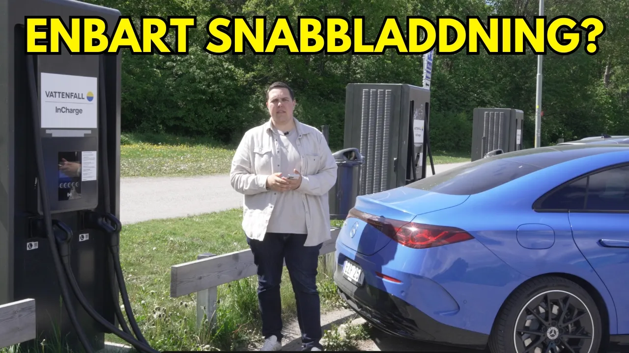 Testar att leva utan laddbox en vecka - Att vara beroende av snabbladdare!