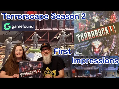 Terrorscape Season 2 | First Impressions | ICE Makes | Designed by Jeffery CCH | On Gamefound Now!