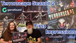 Terrorscape Season 2 | First Impressions | ICE Makes | Designed by Jeffery CCH | On Gamefound Now!