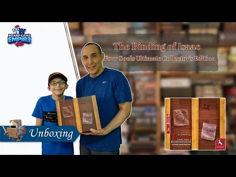 The Binding of Isaac Four Souls Ultimate Collector's Edition Unboxing