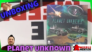 Meeple Mentor Unboxes Planet Unknown: Deluxe Edition
