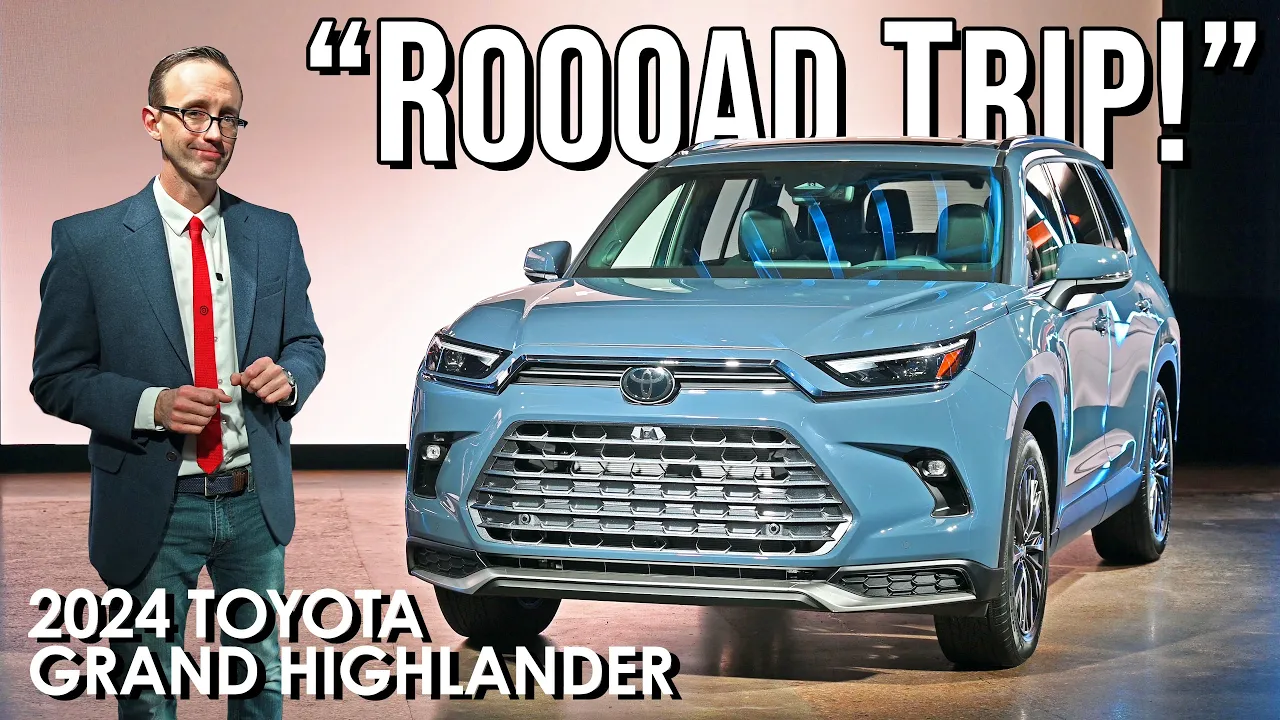 2024 Toyota GRAND Highlander: Bigger, Better (BEST?) Road Trip SUV | 2023 Chicago Auto Show