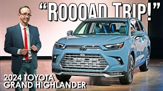 2024 Toyota GRAND Highlander: Bigger, Better (BEST?) Road Trip SUV | 2023 Chicago Auto Show