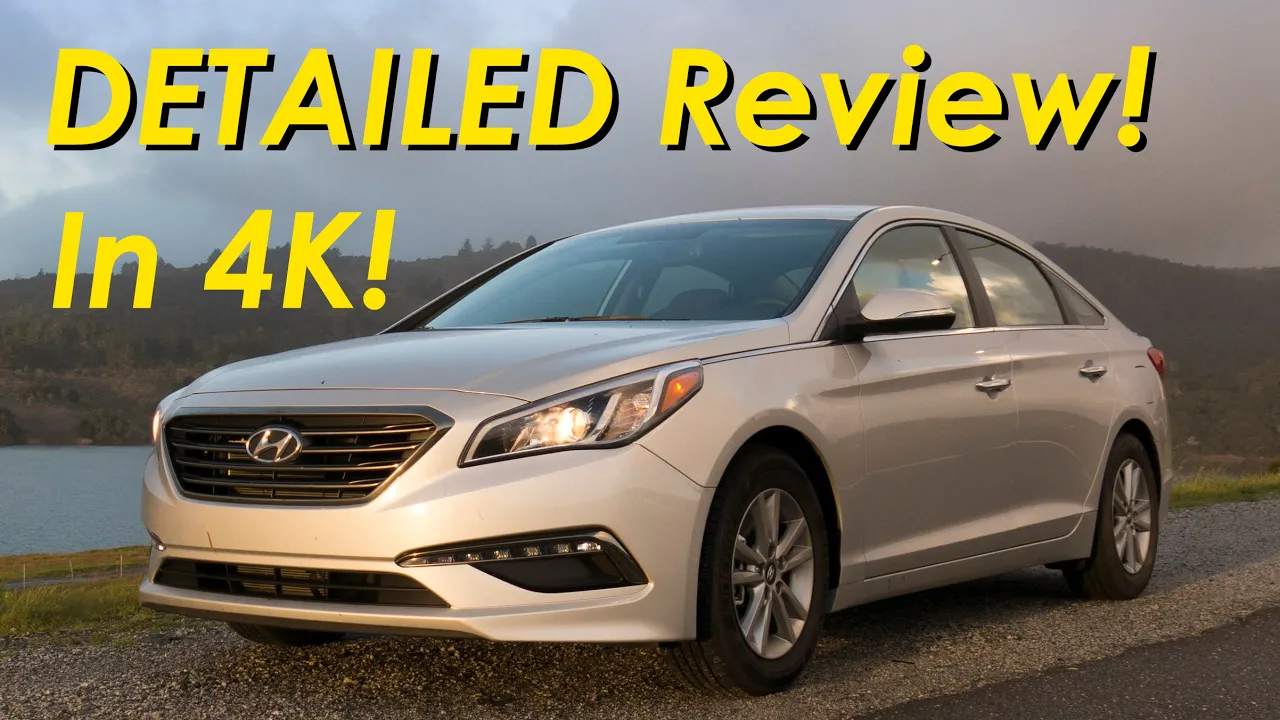 2015 Hyundai Sonata Eco DETAILED Review and Road Test - In 4K