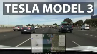 Tesla Model 3 first drive